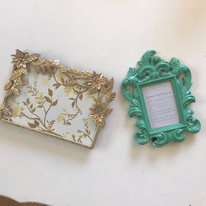 Two Anthropologie picture frames